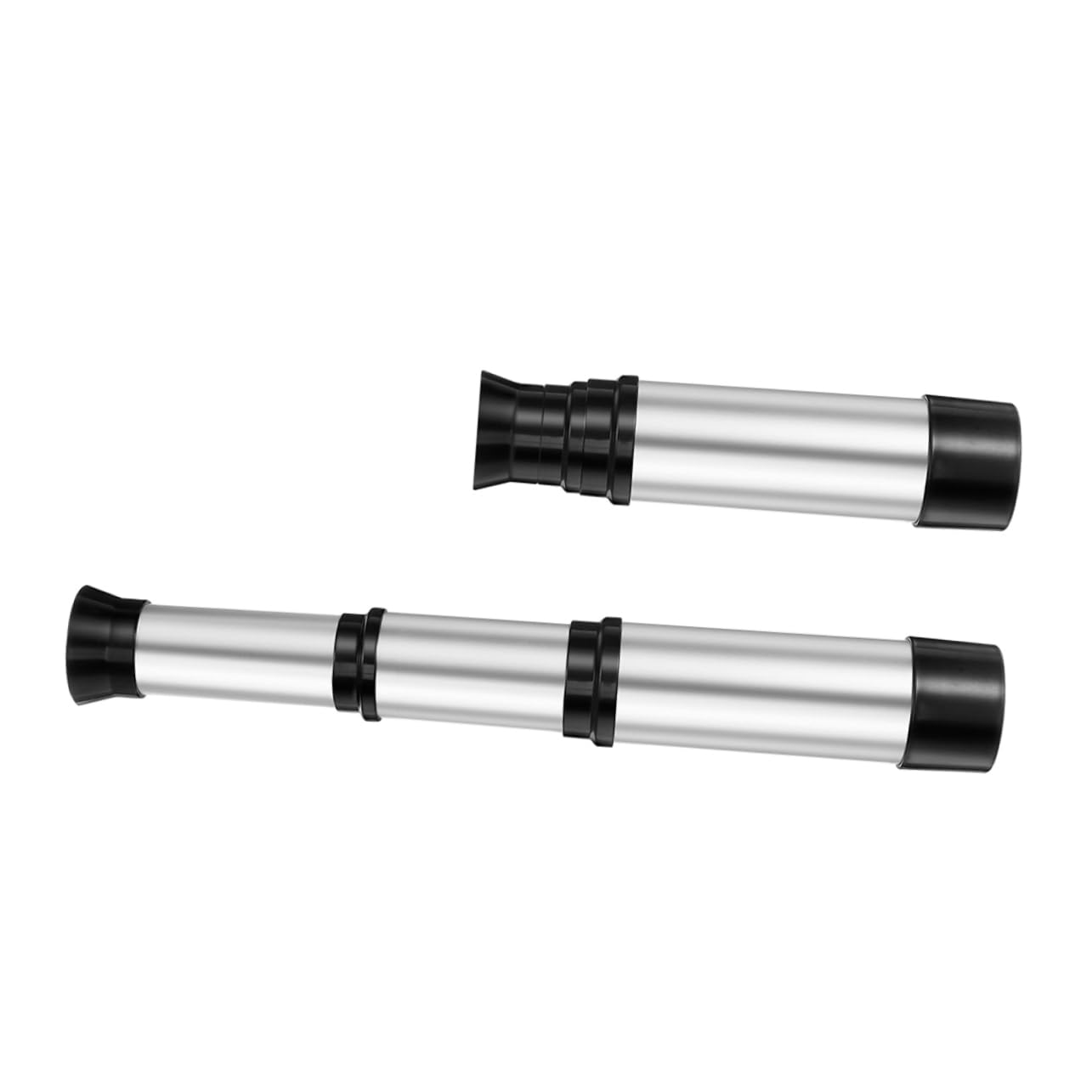 UPKOCH 2Pcs Portable Collapsible Telescope Vintage Handheld for Outdoor Adventures Educational Science Exploration and Fostering Curiosity and Observation Skills