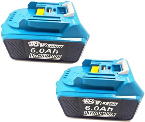 Batterie Makita 18V de rechange 6.0 Ah pour éliminer les pannes de courant sur vos chantiers