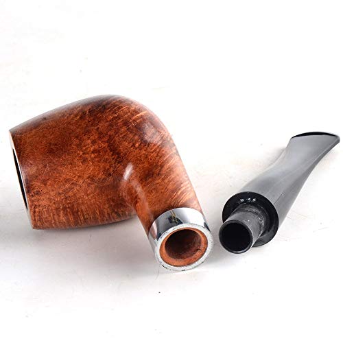NO LOGO ZHAO Tobacco smoking briar pipes, briar pipes, 9MM filter #201，Straight pipe, billiard shape