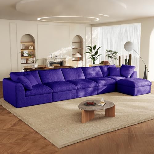 Cloud Sectional Couches,166" L-Shape Sofa, Modular Sectional Sofa for Living