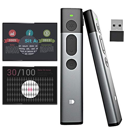 Presentation Clicker, Doosl Digital Highlighting Wireless Presenter