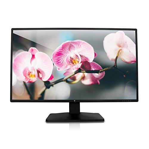 V7 27-Inch Screen Led-Lit Monitor (L27Ads-2N),Black #TOP3