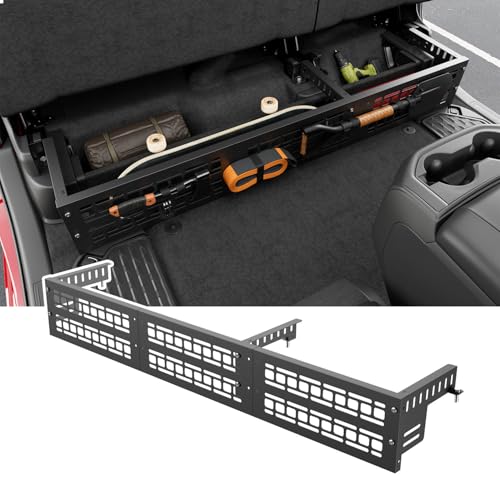 CZmenghe Under Seat Storage Molle Panel Compatible with 2019-2026 Dodge RAM 1500 Crew Cab Truck Underseat Storage Organizer Molle Replacement for 2019-2026 Dodge RAM Accessories