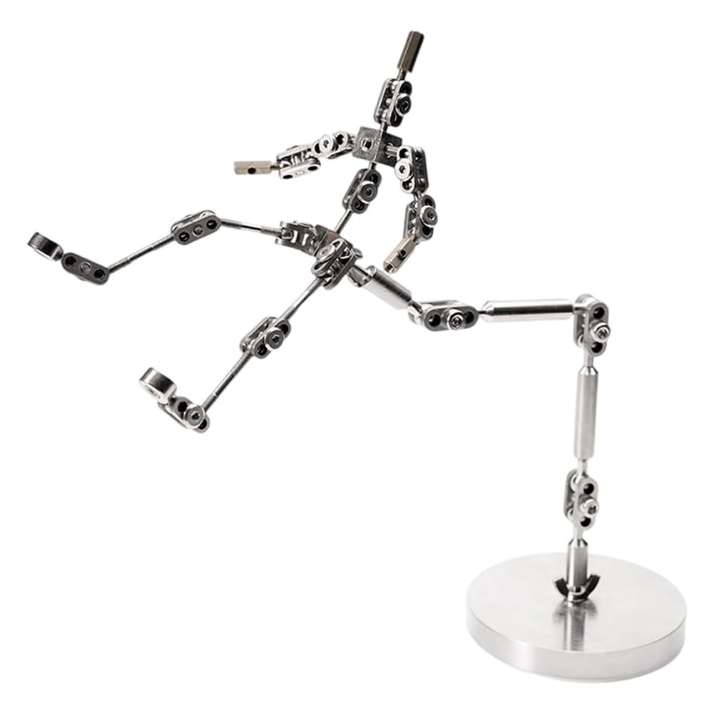 Studio Stop-Motion-Rig Arm DIY Armature Rigging Kit Character Movement Rig Arm 6 Verschiedene Anschlüsse, Nutzlast 100-180g