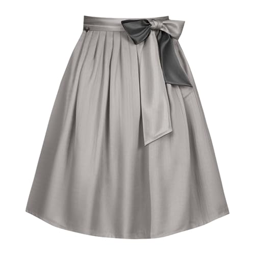 Generisch Dirndl Schürze Mädchen Trachtenschürze Midi Dirndlschürzen Knielang Trachtenkleid Bequem Pflegeleicht Dirndlschürze Einfärbig Taftschürze Perfekt für Oktoberfest Trachten & Festlichkeiten