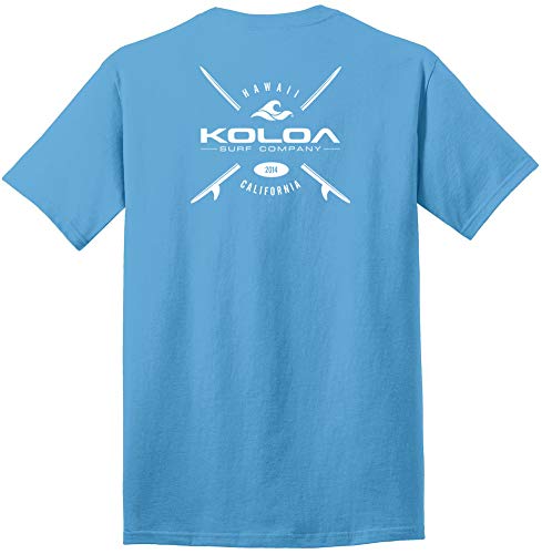 Koloa Surf Cross Boards Logo Heavyweight Cotton T-Shirt in Regular, Big and Tall2