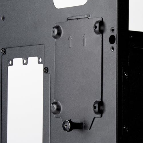 Silverstone Technology Sugo 17, Custodia Premium A Forma Di Cubo Con Capacità Di Registrazione Senza Precedenti Per Componenti, SST-SG17B (Nero) - 12
