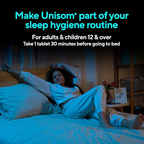 Unisom SleepTabs, Nighttime Sleep-aid, Doxylamine Succinate, 80 Tablets - image 7