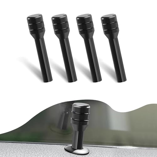 Reviews y listado de Accesorios para Puertas interior que Puedes comprar On-line. 33 nodteem - 4 pomos de cerradura de puerta automotriz, 1.9 x 0.45 pulgadas, material de aleación de aleación de 1.9 x 0.45 pulgadas, pasadores de tracción, accesorios de...