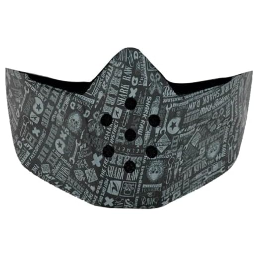 SHARK RAW motorcykelhjälm ersättning heltäckande mask