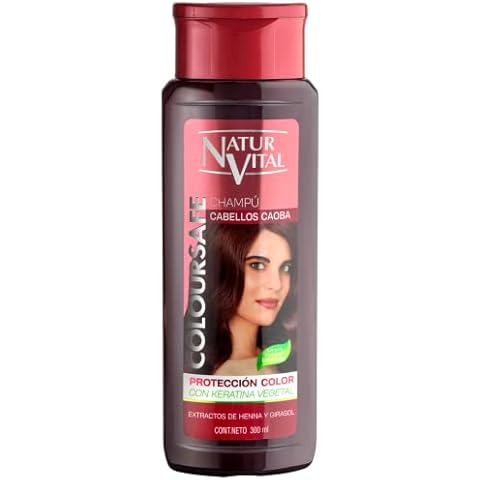 NaturVital Champú ColourSafe Cabellos Caoba Cover