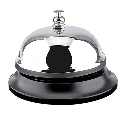 Campana de Servicio, Campanillas de Metal, Timbre de Recepción Llamada Timbre Llamada Servicio Timbre Servicio Mesa para Hotel, Restaurante, Cocina, Escuela