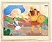 MoinKidz Bible Puzzles for Kids, 4-in-1 Wooden Jigsaw Puzzles in Box 15 Piece Each, Christian Religious Toys for Kids, Noah’s Ark | Daniel in The Lion’s Den | David and Goliath (Old Testament)