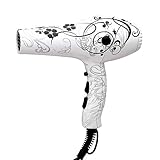 Albipro Secador Profesional de Pelo 3350 Flores de 2000w con 2 Boquillas, 1 Ud