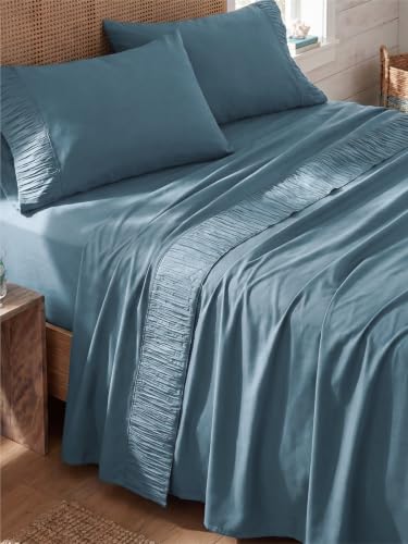 Bedsure Queen Sheet Set - 4 Pieces Soft, Breathable, Cooling Bed Sheets