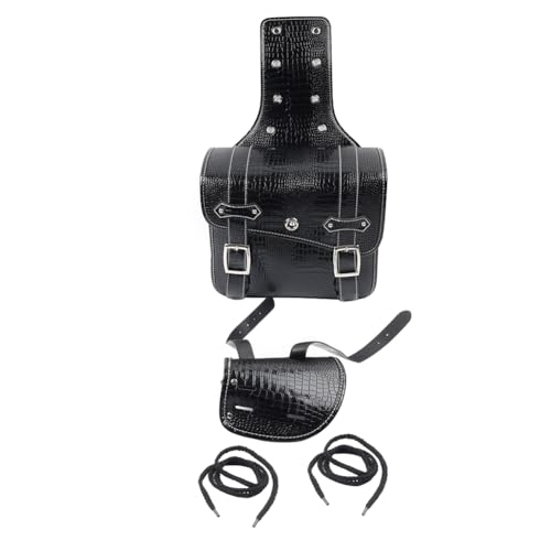 Bolsa lateral para herramientas Cnonee1 1 P 102# color negro universal para equipaje de moto miniatura 1