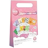 esfolio Sliqskin Pink Romantic Face Mask Set – Moisturizing, Refreshing, and Nourishing Sheet Masks for a Smooth, Soft, and Rejuvenated Skin Feel (Pack of 12)