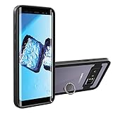 meritcase Galaxy Note 8 Case - Built-in Screen Protector Waterproof Full Body Heavy Duty Clear Cover - Removable Kickstand Included