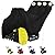 Oslimea Outdoors Snow Blower Cover - 600D Heavy Duty Polyester, Waterproof, UV Protection, Universal Size for Most Electric Two Stage Snow Blowers 47" L x 31" W x 37" H
