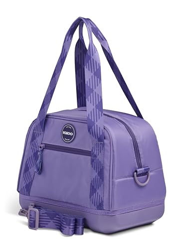 Image of Igloo Tag Along 12-Can Satchel Cooler | Insulated Cooler Bag with Sturdy EVA Base