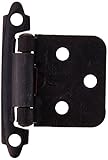 Cosmas 17139-ORB Oil Rubbed Bronze Hinge Variable Overlay (Pair) [17139-ORB]