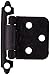 Cosmas 17139-ORB Oil Rubbed Bronze Hinge Variable Overlay (Pair) [17139-ORB]
