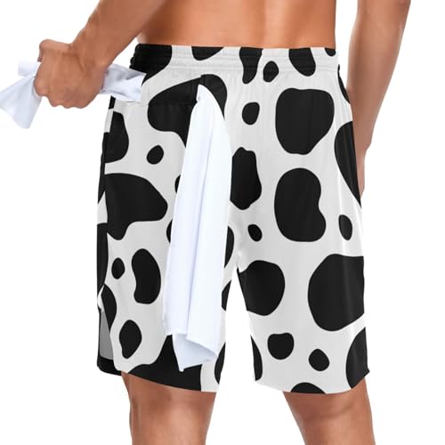 Men's 2 in 1 Workout Running Shorts, Gym Athletic Shorts for Men Lightweight Training with Pockets and Towel Loop3