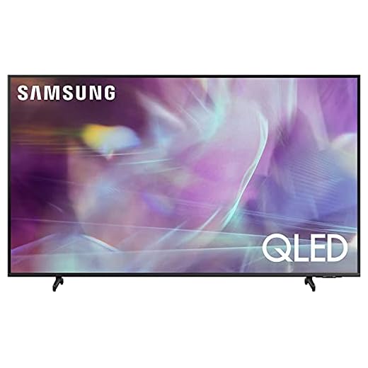 SAMSUNG 32-Inch Class QLED Q60A Series - 4K UHD Dual LED Quantum HDR Smart TV with Alexa Built-in (QN32Q60AAFXZA, 2021 Model)