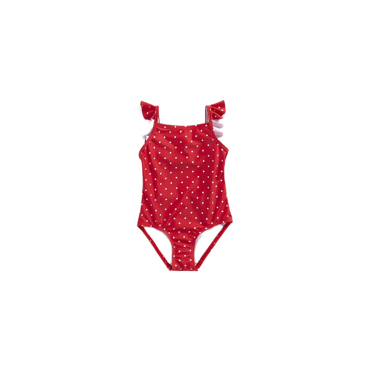 MothercareGirls Red Spot Swimsuit