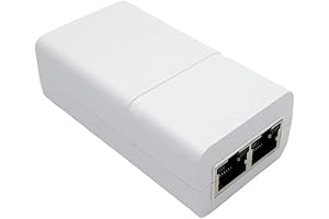 Ubiquiti PoE Injector 48V Single Port Gigabit PoE+ Adapter