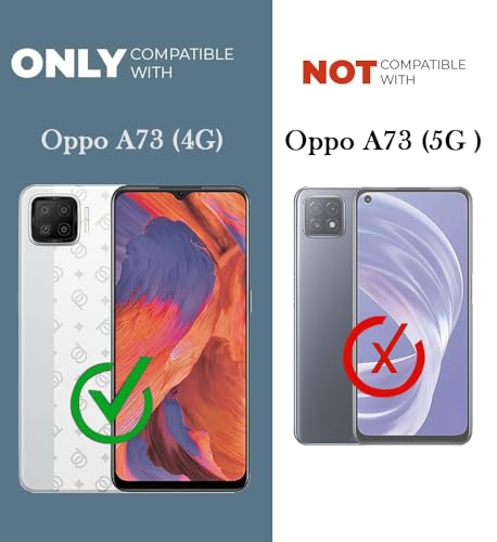 Image of Jkobi Lifetime Anti-Yellow Clear Back Cover Case for Oppo A73 (Sleek Hard Crystal | Shockproof and Camera Protection)