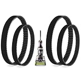 Picture of KEEPOW Replacement Vacuum Belts Set Compatible with Bissell ProHeat 2X Revolution Pet Pro Cleaner 1986,1964,2007,2007P, Parts# 1611129 & 1611130