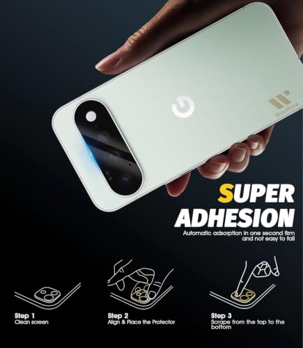 Image of Pack 1- Back Camera Glass Protector Google Pixel 11 Pro XL 5G [3D Premium] 9H Tempered Glass | Camera Glass Protector | Installation Kit