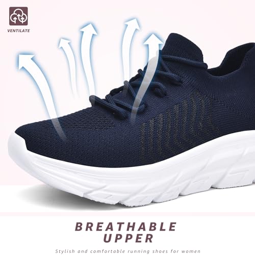 ELAPHURUS Damen Sneaker Turnschuhe Leicht Laufschuhe Sportschuhe Freizeitschuhe Atmungsaktiv Walkingschuhe – Bild 4