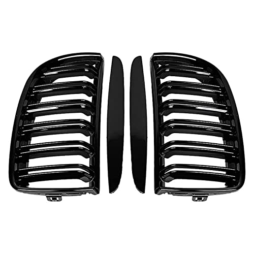 Grilles de calandre double ligne pour BMW E90 E91 325i 330i 335i finition premium