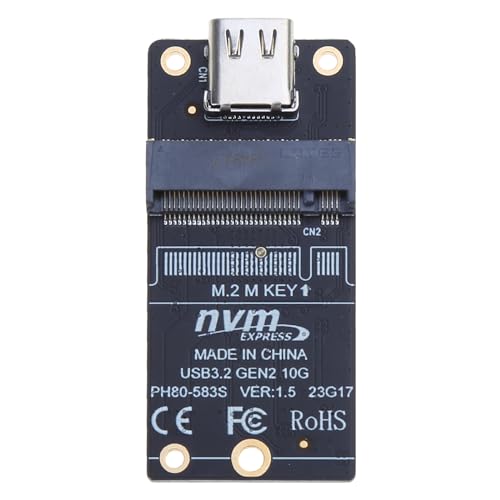 NVME SSD Adapter M.2 to USB 3.1 Hard Disk Converter Support SSD 2230/2242/2260/2280 High JMS583