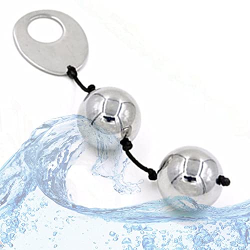 1 Bola China de Acero Inoxidable, Bola de Ejercicio de contracción posparto Femenina, Adecuada para Principiantes para Reparar los músculos y apretar la Herramienta de Ejercicio del Suelo pélvico Cover