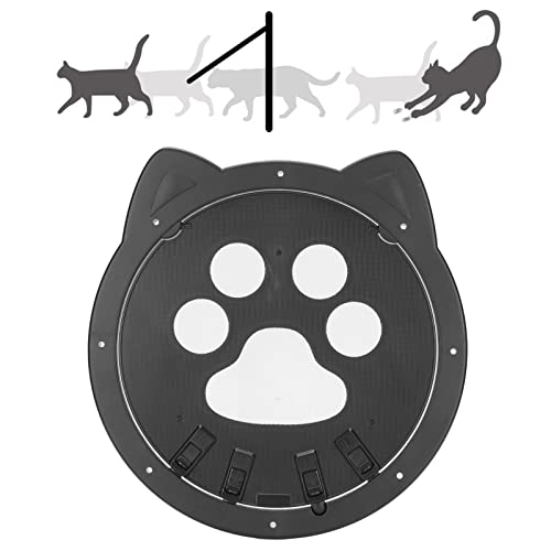 Porta de segurança para animais de estimação Porta de gato Fácil instalação Porta de aba de gato Por