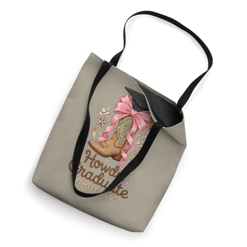 Bolsa tote de graduación Howdy Graduate miniatura 2