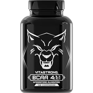 BCAA Aminoácidos Esenciales 5000mg con Vitamina B6, Leucina, Isoleucina, Valina, Aminoacidos Ramificados BCAA 4 1 1 y B6 Vitamina, Pre Entreno, Intra Entreno, Post Entreno, 150 Tabletas Vitastrong