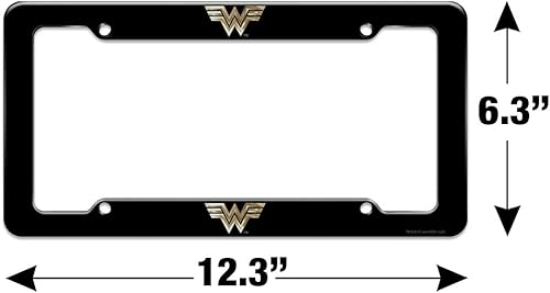 Miniatura 4 de GRAPHICS & MORE Wonder Woman 1984 - Marco de placa con logotipo dorado