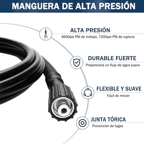 Manguera para gas alta presión 15 Imagen adicional