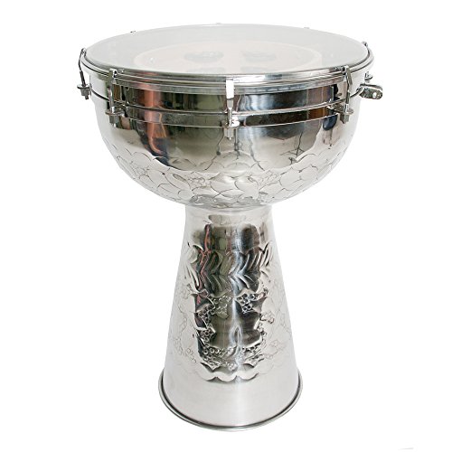 Mid-East 12" Metal Doumbek With Jingles
