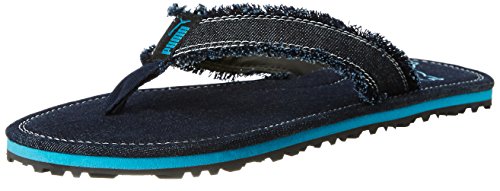 Puma Mens Roger Dp Black-Cyanblue Slipper - 10 UK (18884702) (B012IJA7S0) Amazon Price History, Amazon Price Tracker