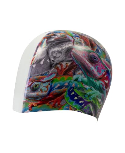 Arena HD Gorro de natación Unisex de Silicona elástica para Adultos, Entrenamiento, Deportes acuáticos, Fitness, natación, protección contra el Cloro, Sombrero de Piscina para Uso frecuente, Arena - imagen 3