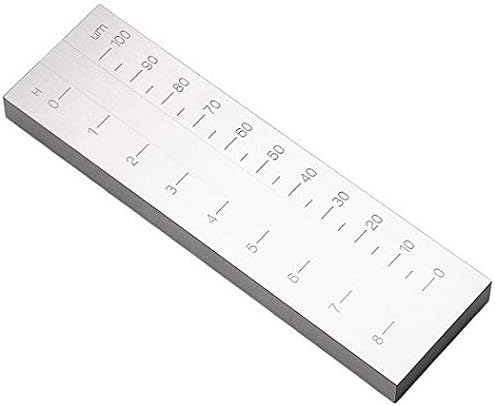 Single Channel Fineness Grind Gauge Gage Grindometers 0-25um Hegman 8-6