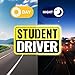 FOWEROTY 1|2|3|4 Pack Student Driver Sticker Magnet for Car, Weather-Resistant, Reflective, 5.71