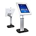Pyle Anti-Theft Tablet Security Stand Kiosk - Desktop Desk Table Mount Tablet Case Holder w/ Lock, Adjustable Clamp Arm, Internal Cable Routing, For iPad 2, 3, 4, Samsung, Android Tablets PSPADLK14