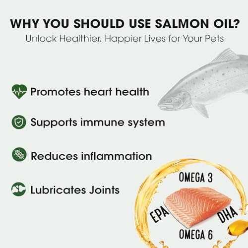 Iceland Pure Unscented Pharmaceutical Grade Salmon Oil For Dogs and Cats.Bottle Size 33 Ounces