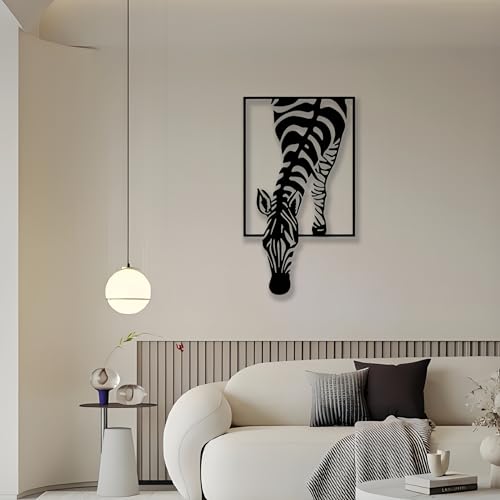 Zebras Metal Wall Art Zebras Rustic Wall Decor for home